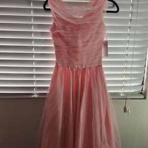 Unique Vintage Pink Dress